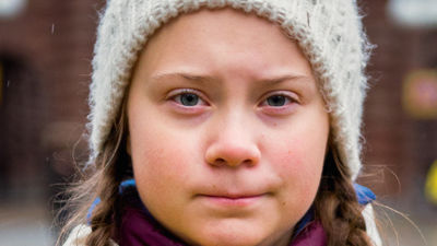Veckan boktips. Fakta om Greta Thunberg